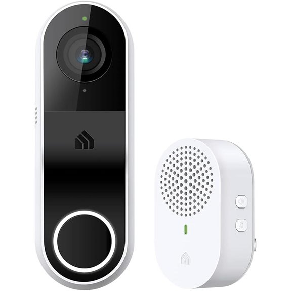 Kasa Smart Video Doorbell with Chime and Night Vision