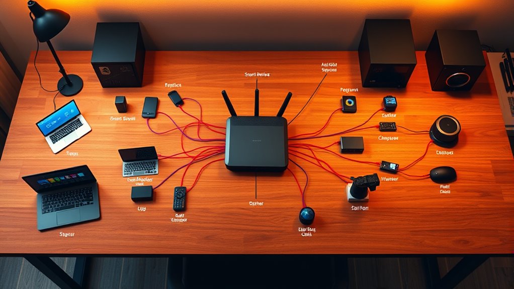 visual home network mapping