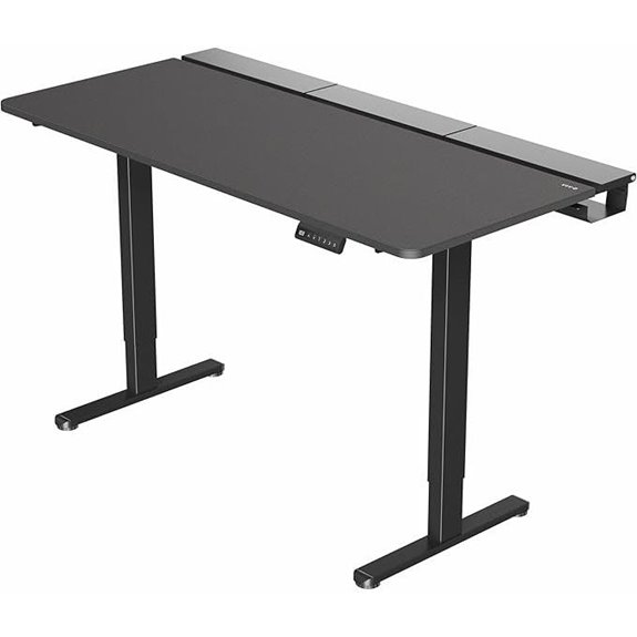 VIVO Electric Standing Desk with Cable Trays