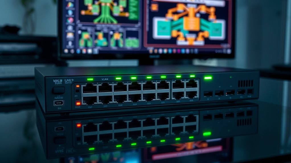 vlan security performance usability