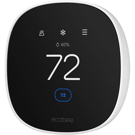 ecobee Smart Thermostat Essential with Voice Compatibility