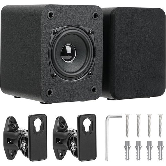 Saiyin Wall Mount Passive Home Theater Speakers
