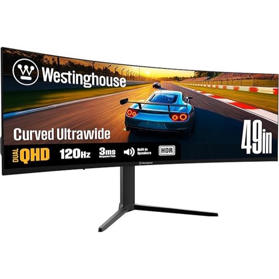 Westinghouse 49 Curved Ultrawide Gaming Monitor
