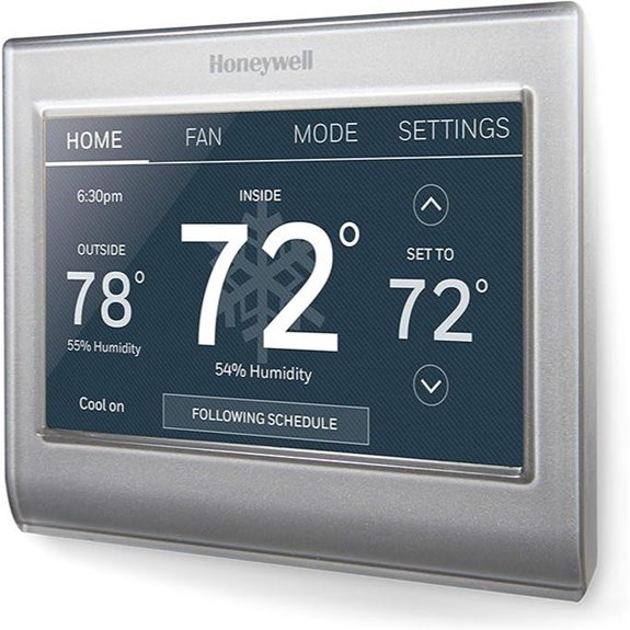 Honeywell Wi-Fi Smart Color Thermostat with Touch Screen