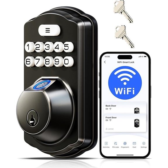 Veise VE012W Smart WiFi Fingerprint Lock
