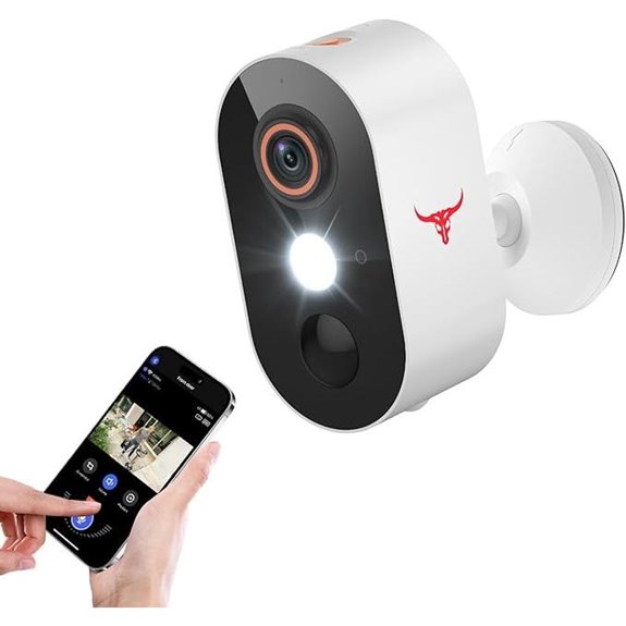 Wireless 1080P Outdoor Security Camera with Two-Way Talk