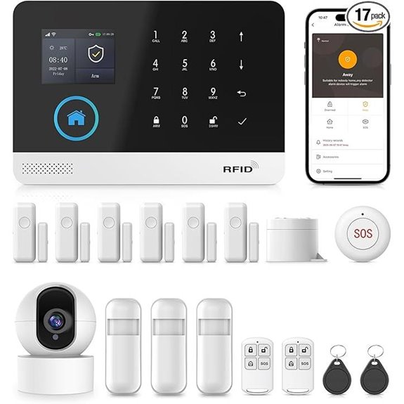 wireless 17 piece security system