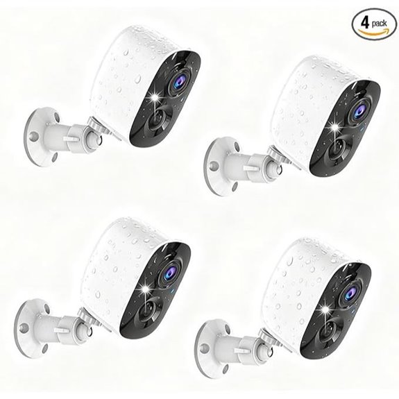 wireless 2k security camera set