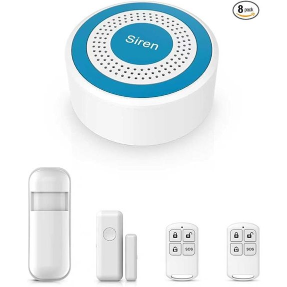 WiFi+4G Home Security Alarm System with App Alerts