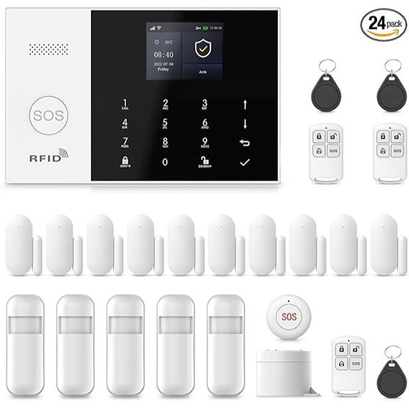 Wireless Home Security Alarm System with App Control