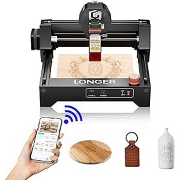 Ray5 Mini Laser Engraver with WiFi and Safety
