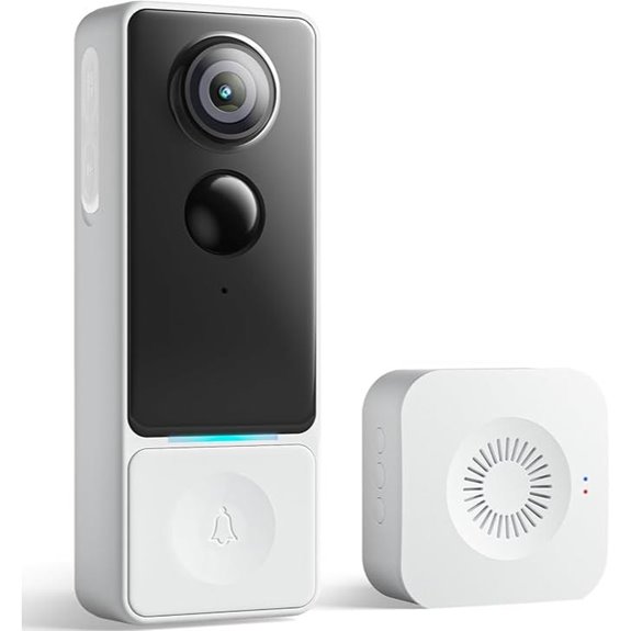 Wireless Video Doorbell with Motion Detection and Alexa Support