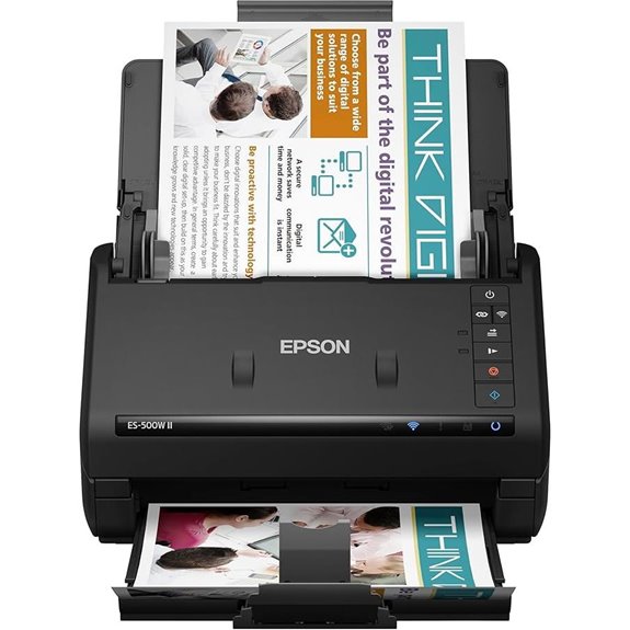 Epson Workforce ES-500W II Wireless Duplex Scanner