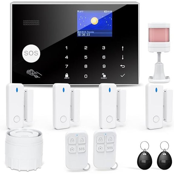 Wireless WiFi Home Security Alarm System (11 Pieces)