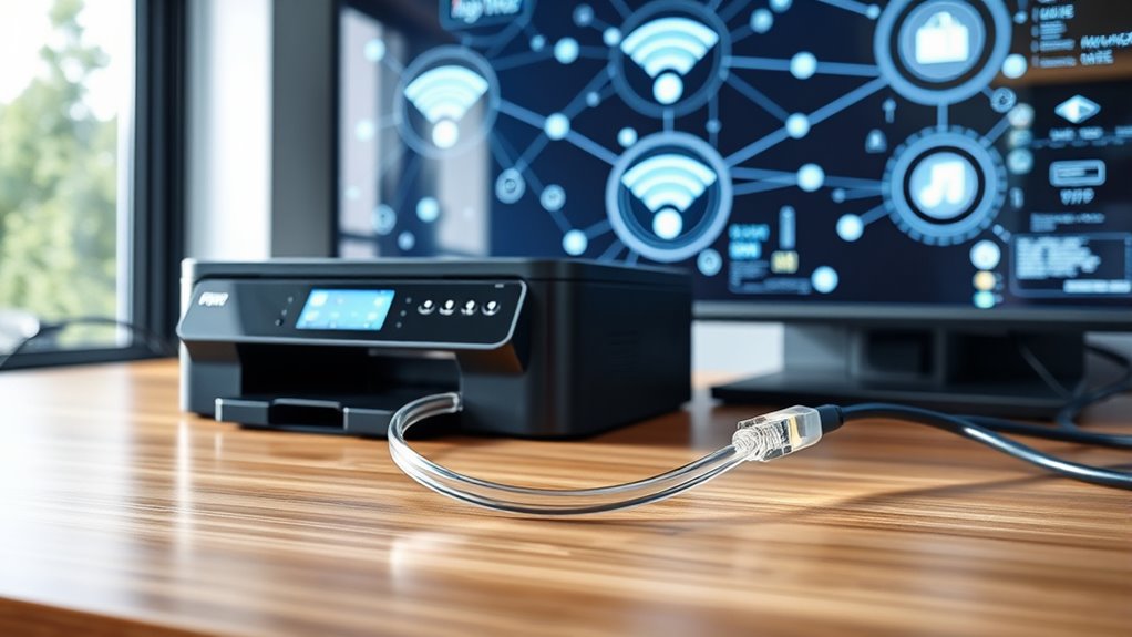 wireless network printer setup