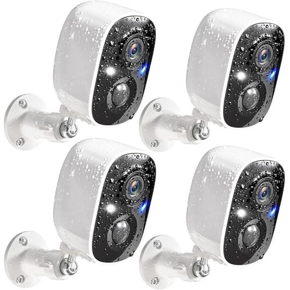 GMK Wireless Outdoor Security Cameras 4-Pack