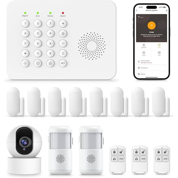 wireless security system kit