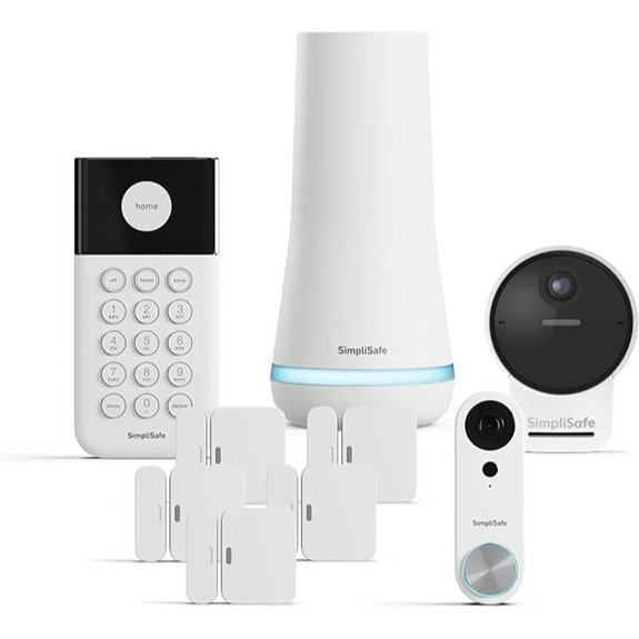 SimpliSafe 9-Piece Wireless Security System with Cameras