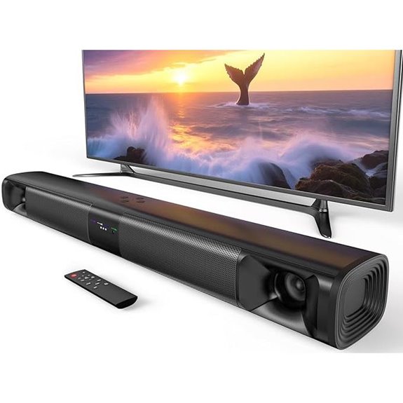 80W Wireless Soundbar with Detachable Design
