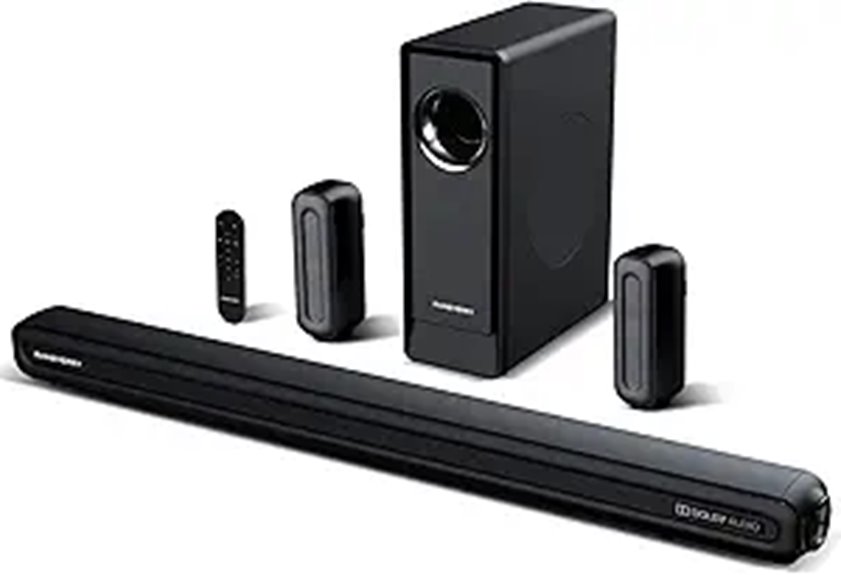 5.1 Surround Sound Bar with Wireless Subwoofer