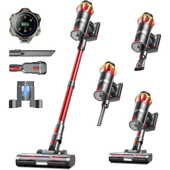 Cordless Vacuum Cleaner 650W OLED Touch 70 Min