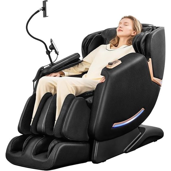 4D Massage Chair with Zero Gravity and AI Voice