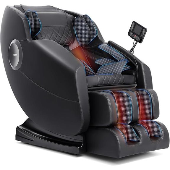 Zero Gravity Massage Chair with Heating and Bluetooth