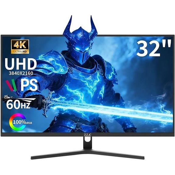 ZZA 32 4K UHD IPS Monitor with Blue Light Filter