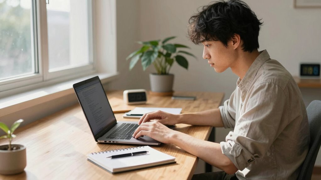 create focused productive routines