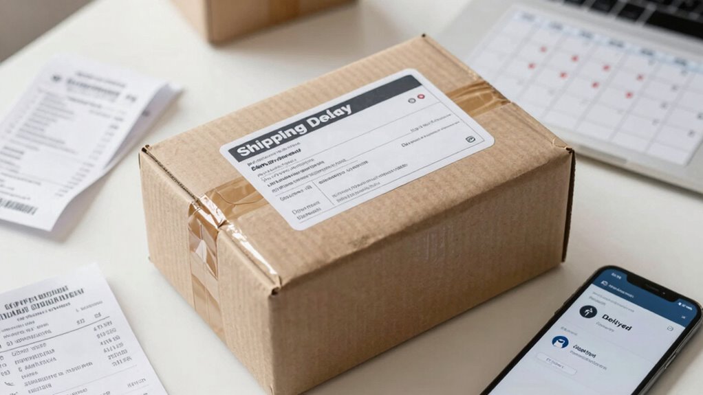 delayed shipping incurs costs