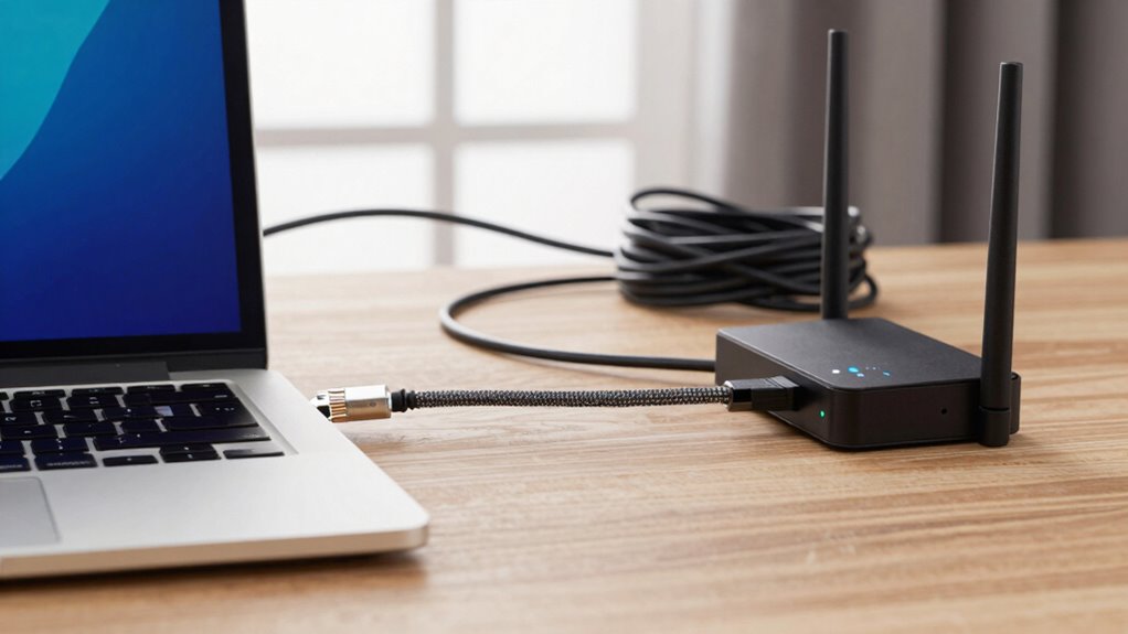 ethernet ensures stable connectivity