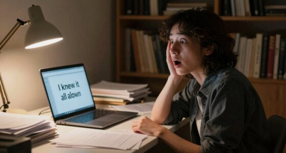 hindsight bias awareness missed