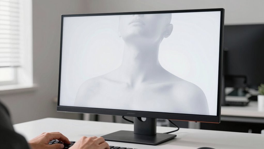 monitor positioning causes pain