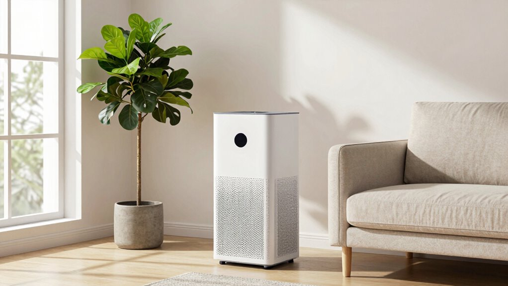 optimal air purifier placement