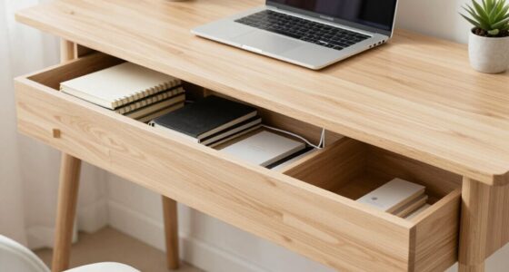 organized workspace for productivity