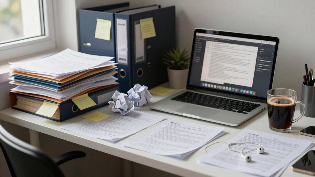 paper clutter causes conflicts
