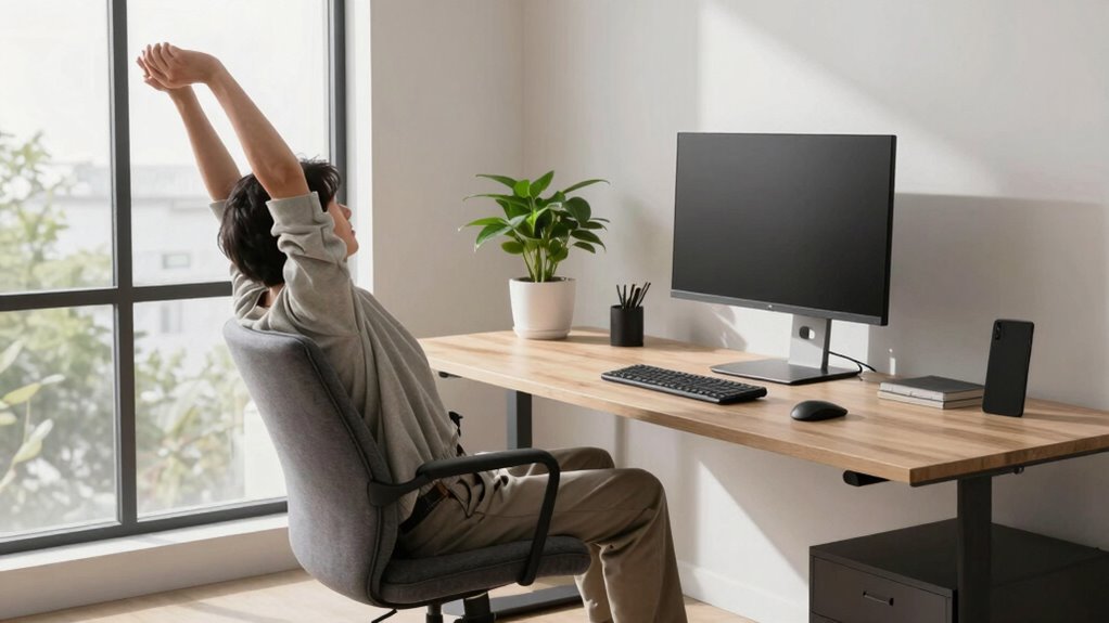 proper posture enhances productivity