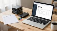 regular data backup practice