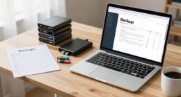 regular data backup practice
