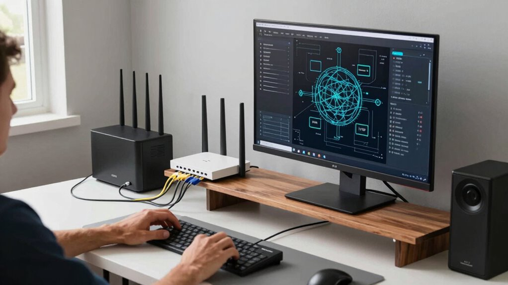 secure optimized home network