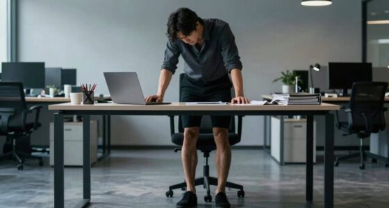 standing reduces productivity efficiency