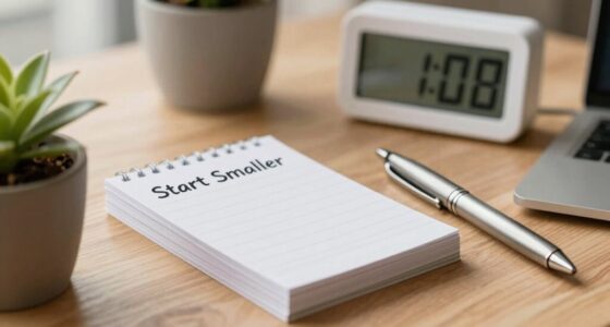 start small sustain progress