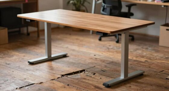 wobbling damages desk stability