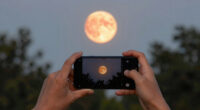 Look up Monday evening for the full strawberry moon