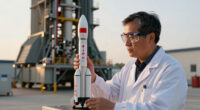 Making history! China lands rocket during an orbital launch for 1st time ever (video)