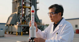 Making history! China lands rocket during an orbital launch for 1st time ever (video)