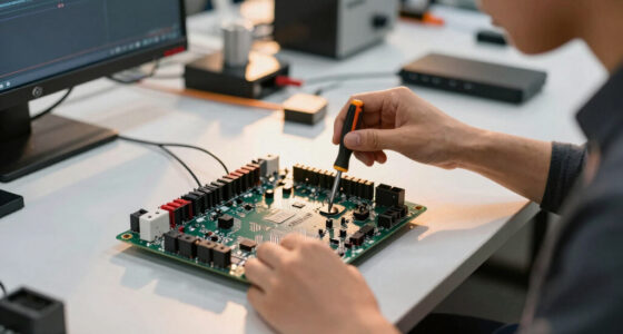 MorphoHDL: A minimalistic language for growing circuits