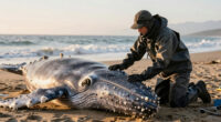Researchers declare 'catastrophic mortality event' as 145 gray whales found dead on West Coast