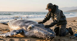 Researchers declare 'catastrophic mortality event' as 145 gray whales found dead on West Coast