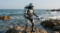 Underwater Suit-wearing Cyborg Insect Capable Of Diving And Terra-aqua Travel